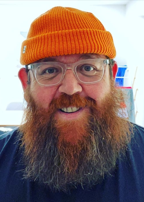 Nick Frost as seen in an Instagram Post in May 2020