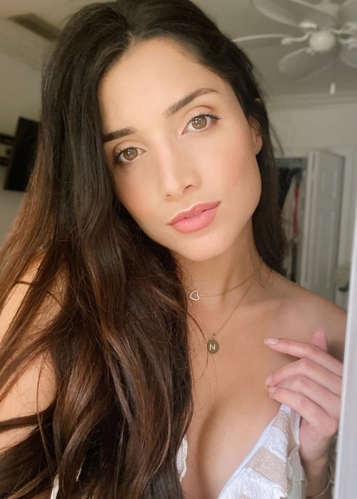 Nicole Lopez-Alvar as seen in a selfie taken in Miami, Florida in May 2020