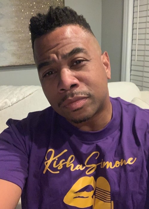 Omar Gooding as seen in a selfie taken in September 2019