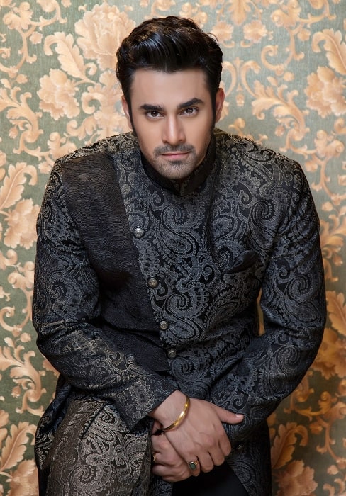 Pearl V Puri as seen while posing for the camera in Delhi in July 2018