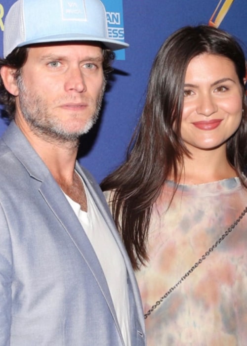 Phillipa Soo and Steven Pasquale, as seen in October 2019