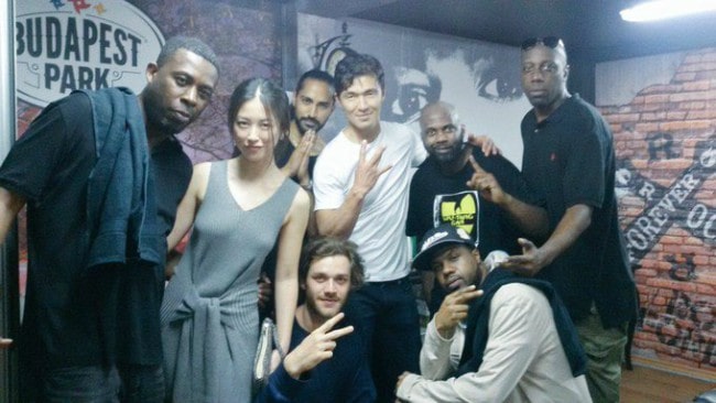 Rick Yune with his friends as seen in July 2015