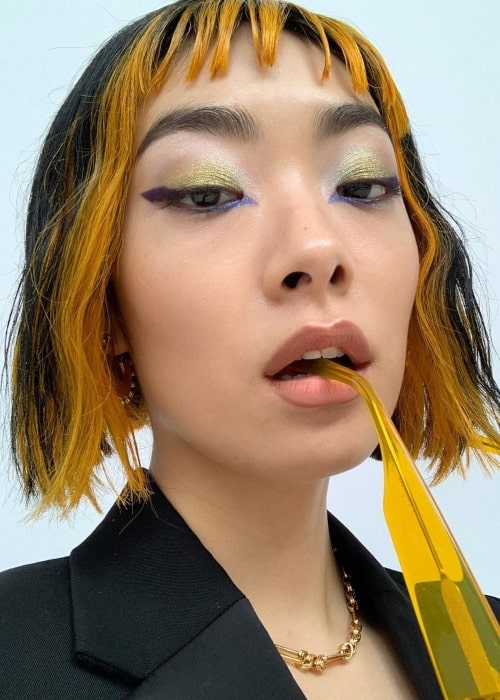 Rina Sawayama as seen in a selfie taken in May 2020