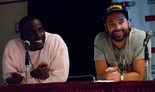 Shamier Anderson (Left) and Tim in September 2016