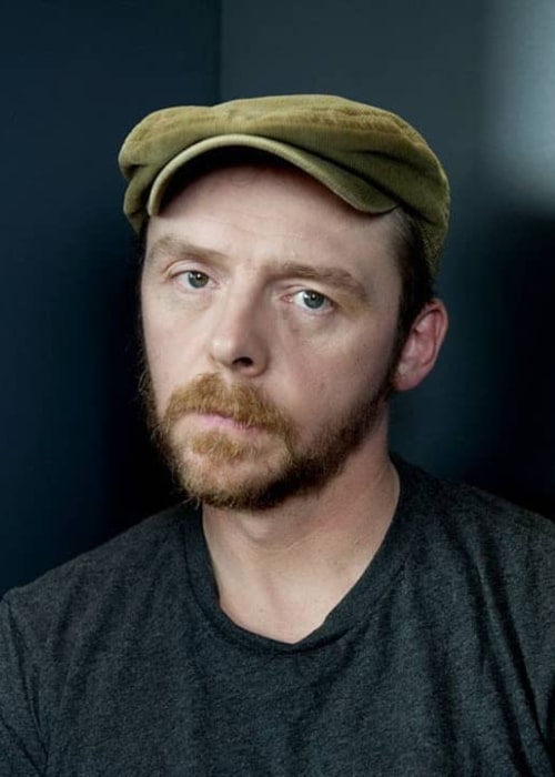 Simon Pegg as seen in an Instagram Post in April 2018