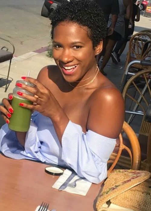 Vicky Jeudy as seen in September 2019