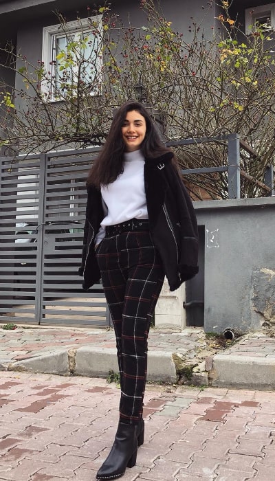 Özge Yağız as seen in January 2019