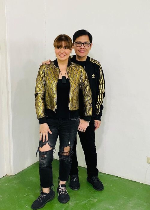 Aiko Melendez seen with her boyfriend Jay Khonghun in June 2020