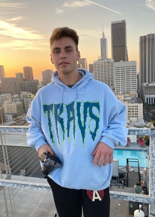 Bailey Payne as seen while posing for a picture in Los Angeles, California in April 2020