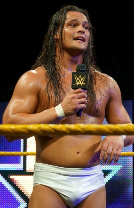 Bo Dallas as seen while speaking to WWE fans at Axxess in April 2014