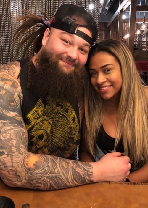 Bray Wyatt and JoJo Offerman, as seen in September 2018