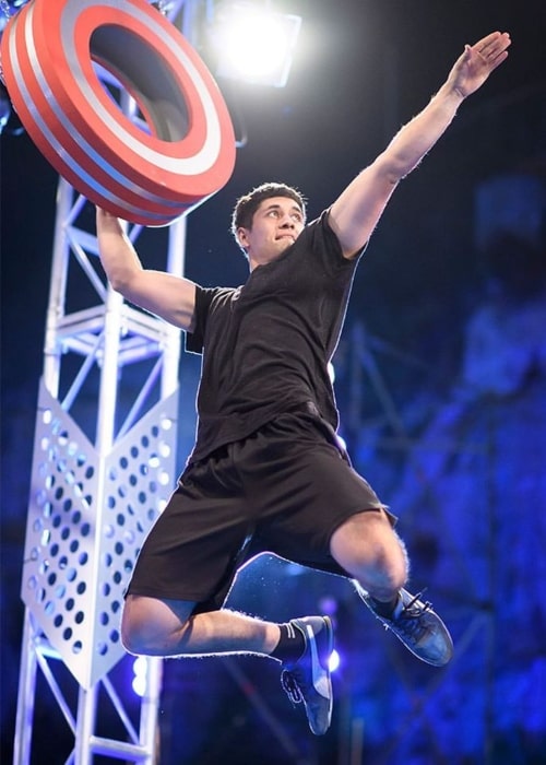 Brodie Pawson as seen in a picture taken while on American Ninja Warrior in the past