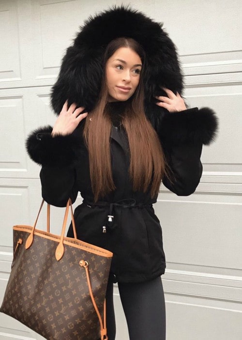 Clara Felicia Lindblom as seen in November 2019