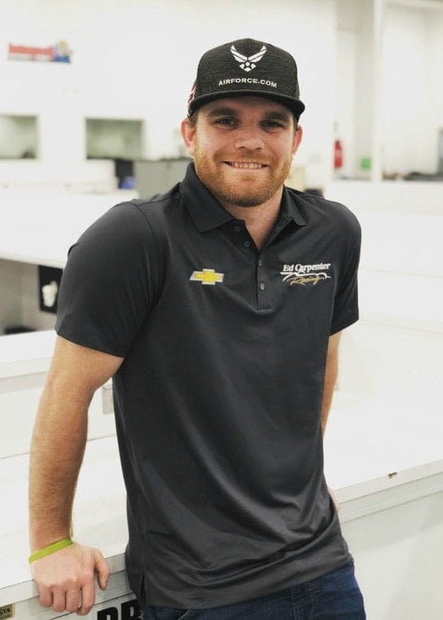 Conor Daly in an Instagram post as seen in December 2019