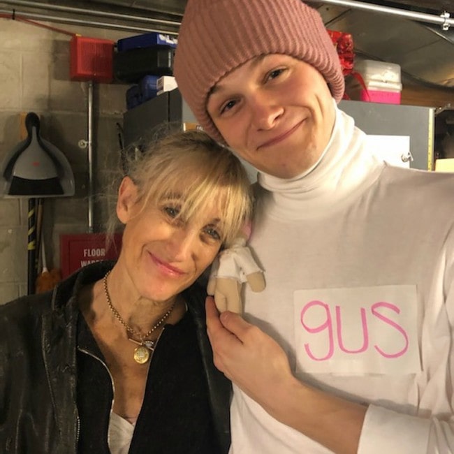 Constance Shulman and Burke Swanson as seen in November 2019