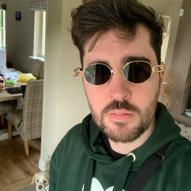 Daithi De Nogla in a selfie as seen in June 2019