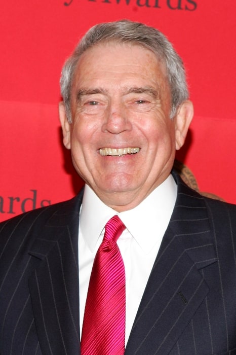 Dan Rather after receiving the Peabody Award in May 2005