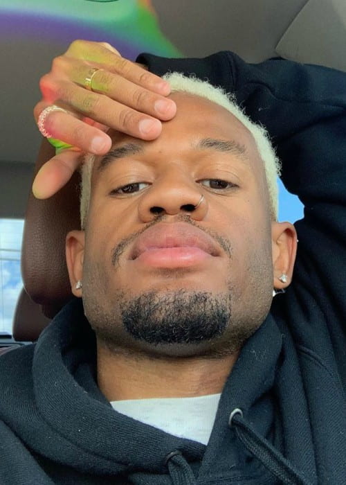 Demetrius Harmon in an Instagram selfie as seen in September 2019