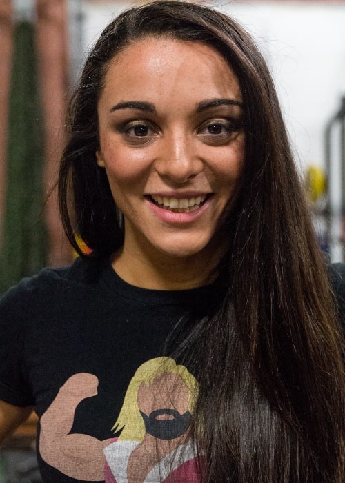 Deonna Purrazzo at a Destiny Wrestling show in Mississauga on January 31, 2016