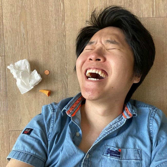 Disguised Toast in an Instagram selfie as seen in April 2020