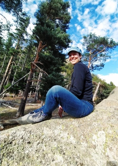 Elisabet Gelabert as seen in a picture taken at the Cuenca Alta Manzanares Regional Park in October 2019