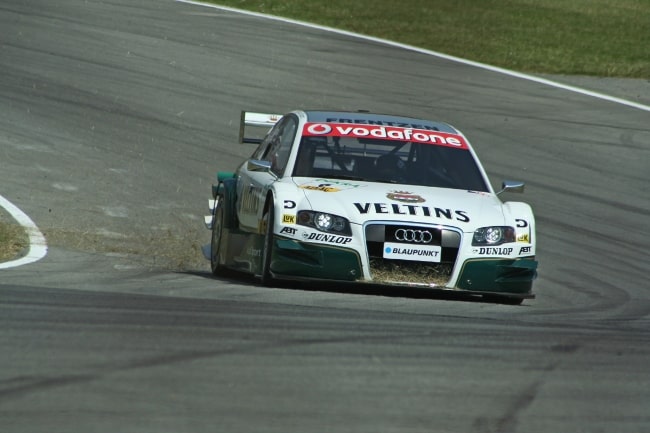 Heinz-Harald Frentzen as seen while driving for Audi in the 2006 Deutsche Tourenwagen Masters season