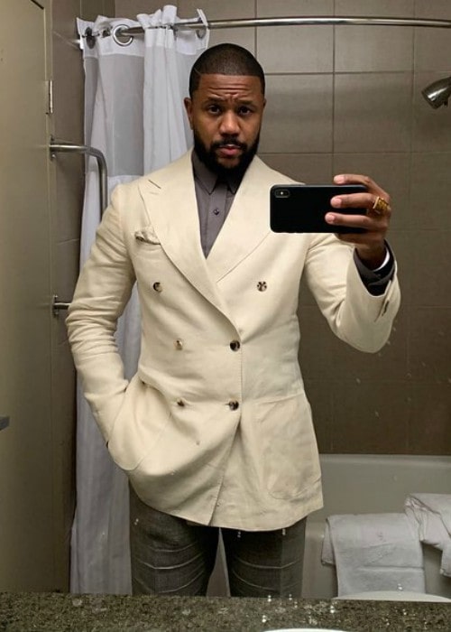 Hosea Chanchez in a selfie in October 2019