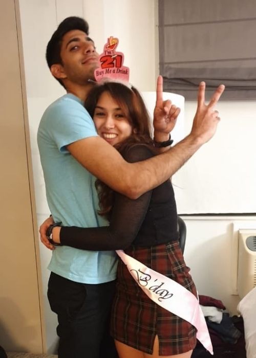 Ira seen on her 21st birthday with ex-boyfriend Mishaal Kirpalani in 2019