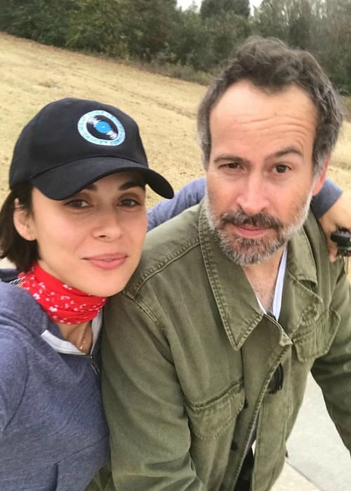 Jason Lee and Ceren Alkac in a selfie in November 2017