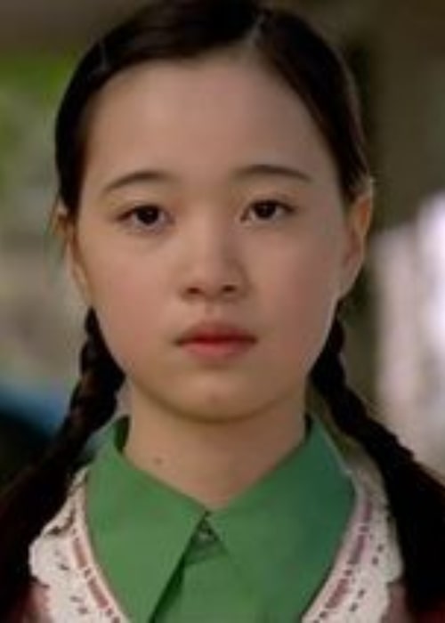 Jo Jung-eun as seen during her younger years