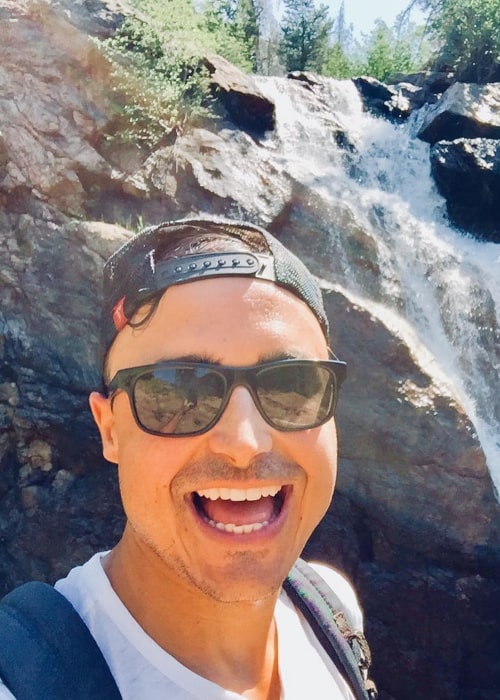 Joe King in an Instagram selfie from July 2018