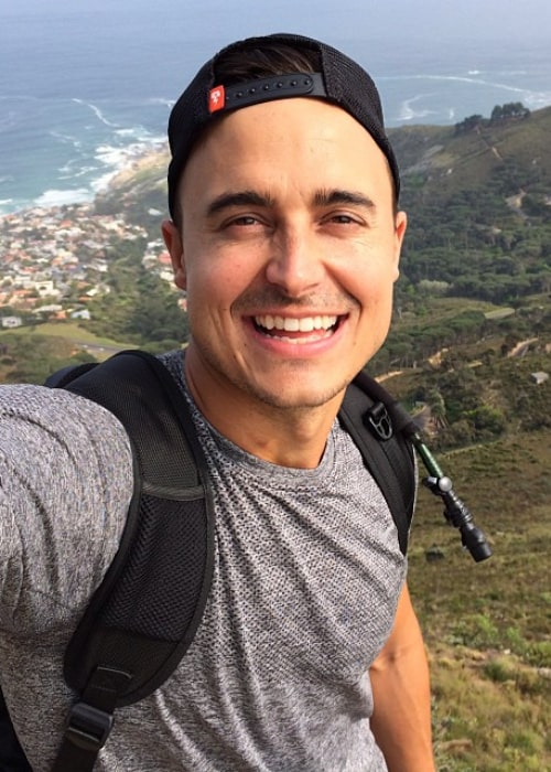 Joe King in an Instagram selfie from September 2014, during a trip to Cape Town, South Africa