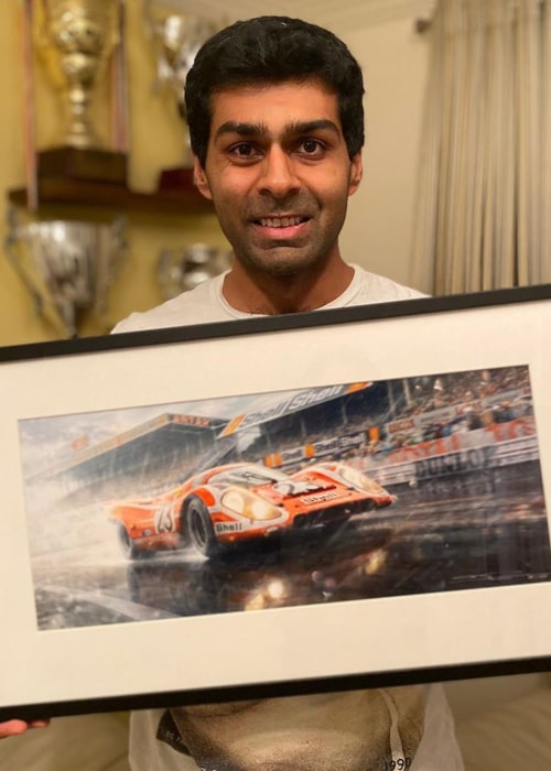 Karun Chandhok as seen in an Instagram Post in October 2019