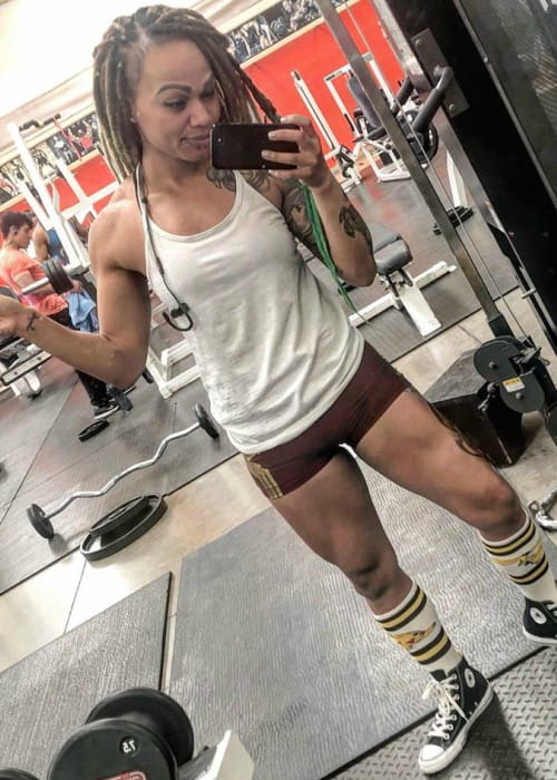 Kayden Carter in a selfie in May 2019