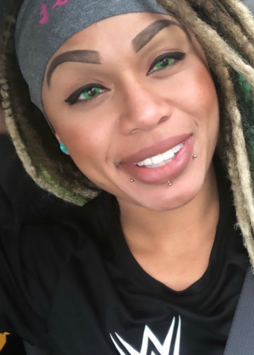 Kayden Carter in an Instagram selfie as seen in October 2019