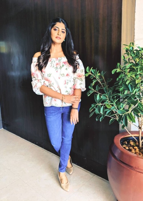 Manjima Mohan as seen in 2019