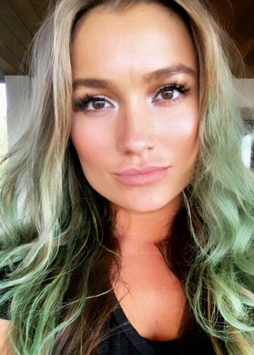 Marta Krupa as seen in a selfie taken in July 2018