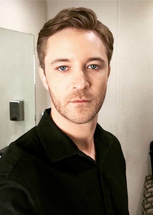 Michael Welch in a selfie in July 2018