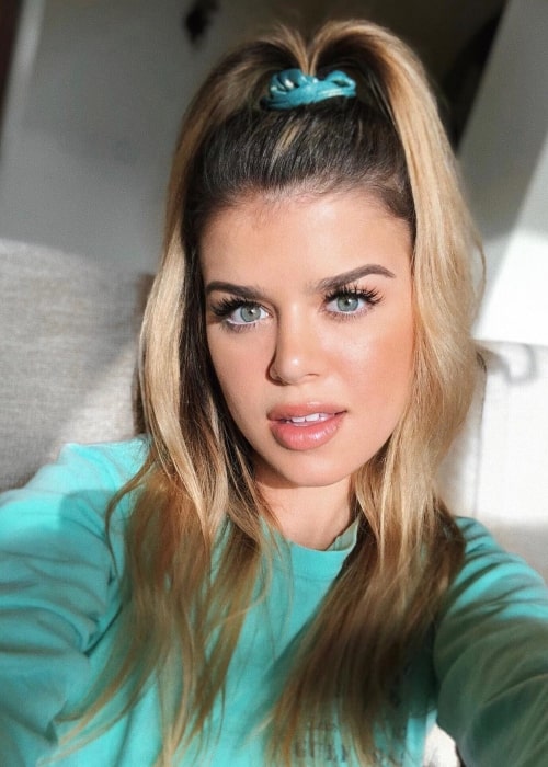 Mikaela Long as seen in a selfie taken in September 2019