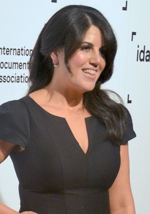 Monica Lewinsky attending the 2014 IDA Awards