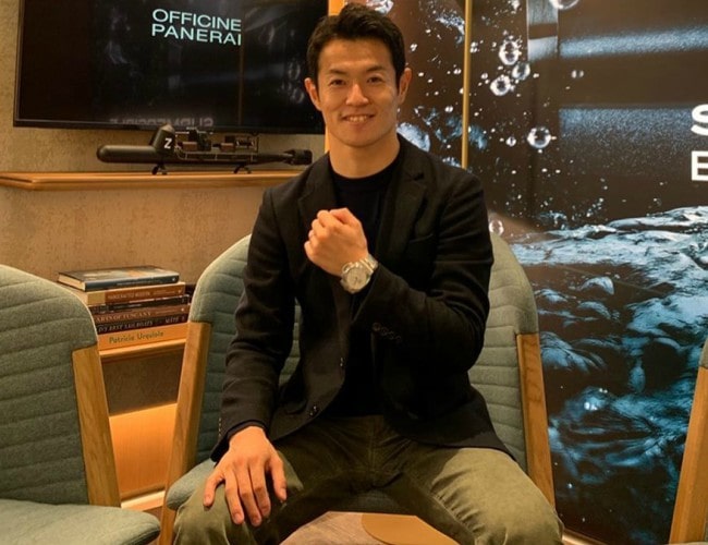 Naoki Yamamoto in an Instagram post as seen in November 2019