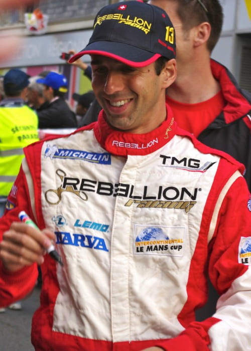 Neel Jani at the Le Mans 24 Hours 2011 Drivers' Parade in June 2011