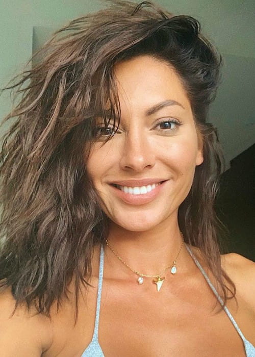 Oksana Rykova in an Instagram selfie as seen in June 2020