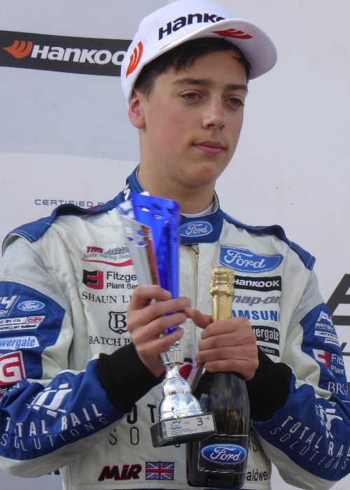 Olli Caldwell (TRS Arden Junior Racing Team) as seen at the Knockhill round of the 2017 British F4 Championship