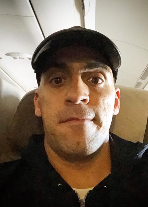 Pastor Maldonado in an Instagram selfie from January 2019