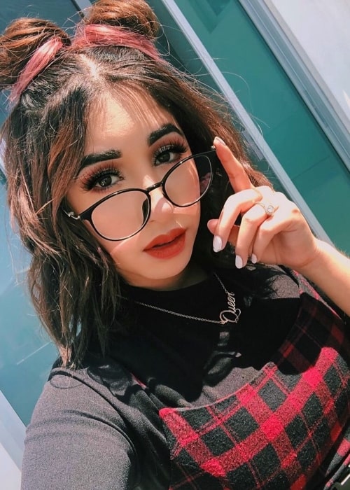 Queen Buenrostro as seen in a selfie that was taken in May 2019