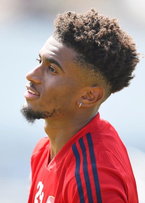 Reiss Nelson as seen in an Instagram Post in August 2019