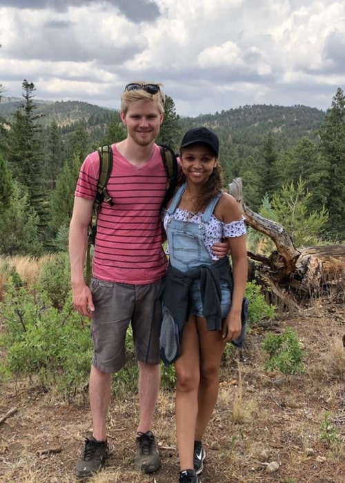Ryan Cargill as seen in a picture taken with actress Jazzy Kae in July 2018
