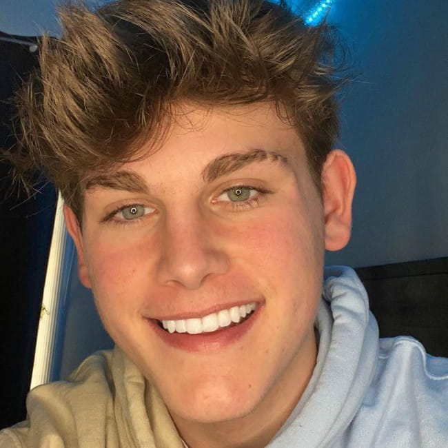Ryan Wauters in an Instagram selfie as seen in April 2020