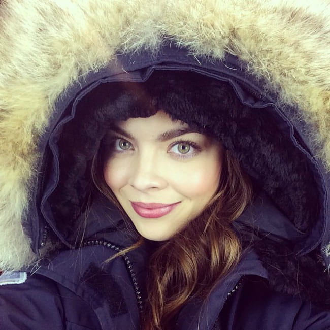 Scarlett Byrne in a selfie as seen in October 2014